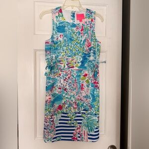 Lilly Pulitzer Marli Stretch Shift Postcards from Positano size 2 new with tags!